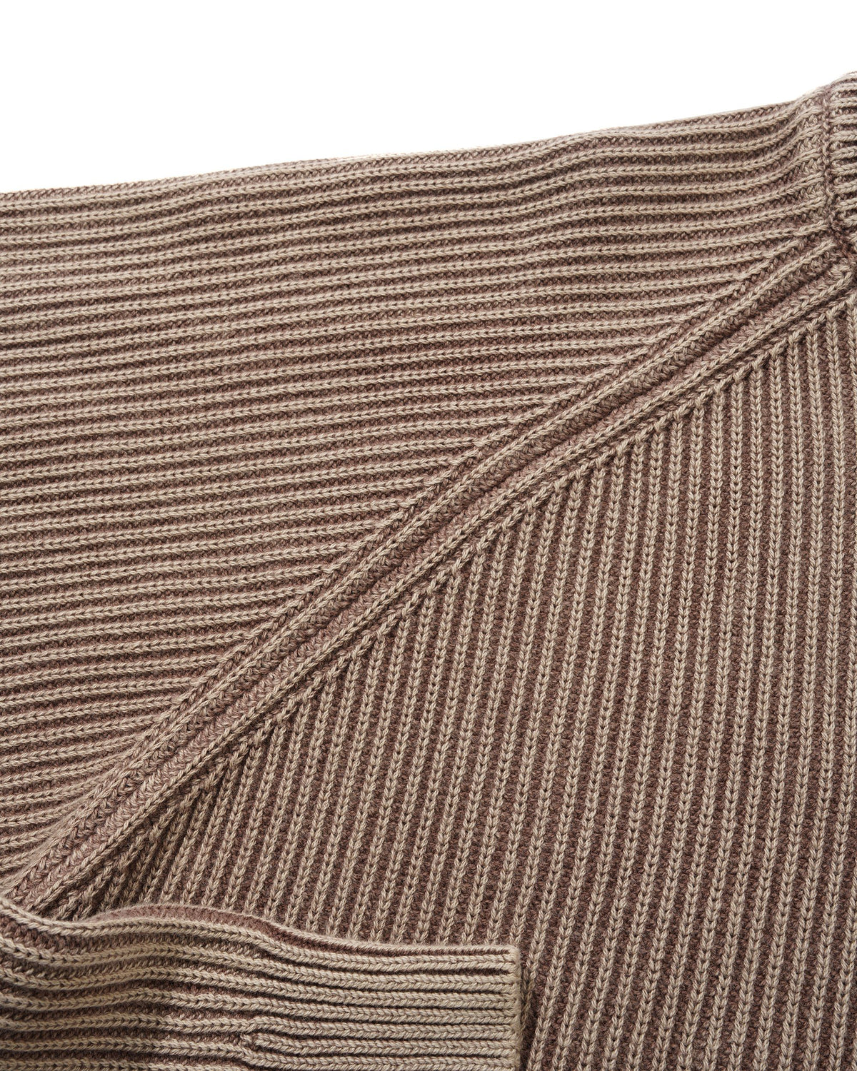 Bleach Knit Sweater, Brown