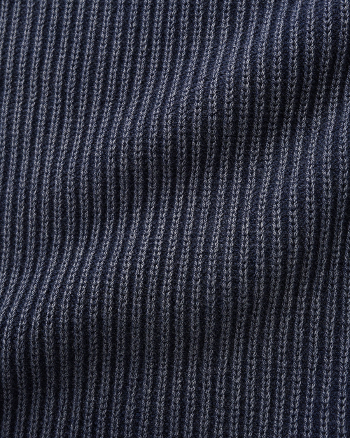 Bleach Knit Sweater, Navy