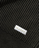 Bleach Zip-Thru Knit, Black