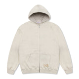 Bleached Waffle Pullover Hood, Sand