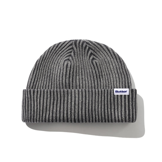 Bleached Wharfie Beanie, Black