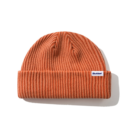 Bleached Wharfie Beanie, Coral