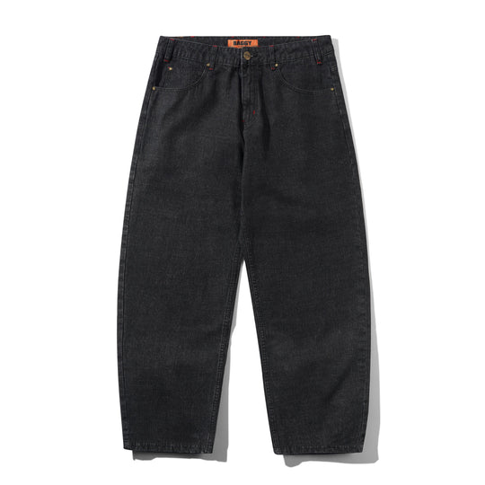 Blotch Denim Jeans, Streaky Black