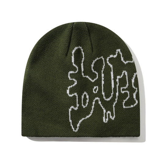 Blotch Skully Beanie, Fatigue