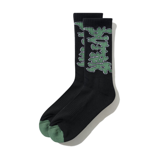 Blotch Socks, Black