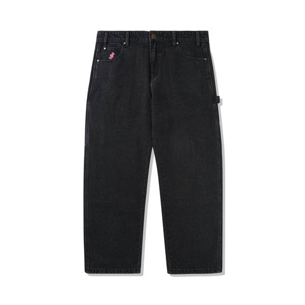 Cash Only Bone Denim Jeans, Black