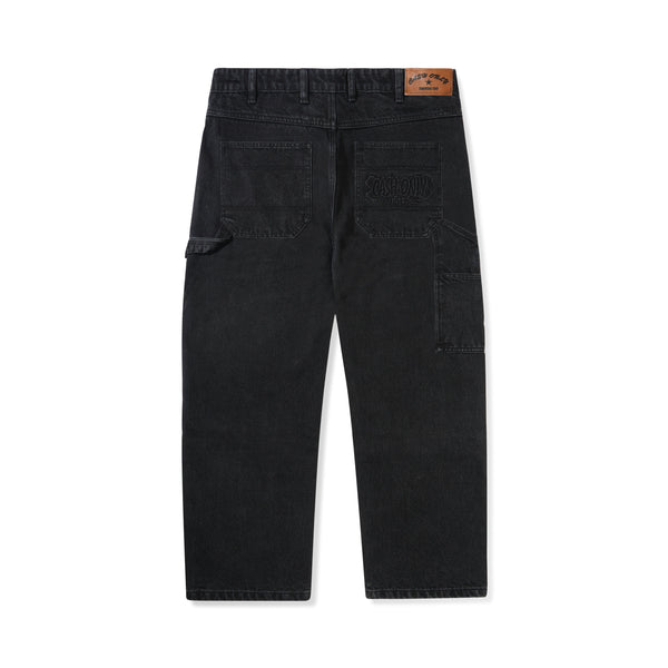 Cash Only Bone Denim Jeans, Black
