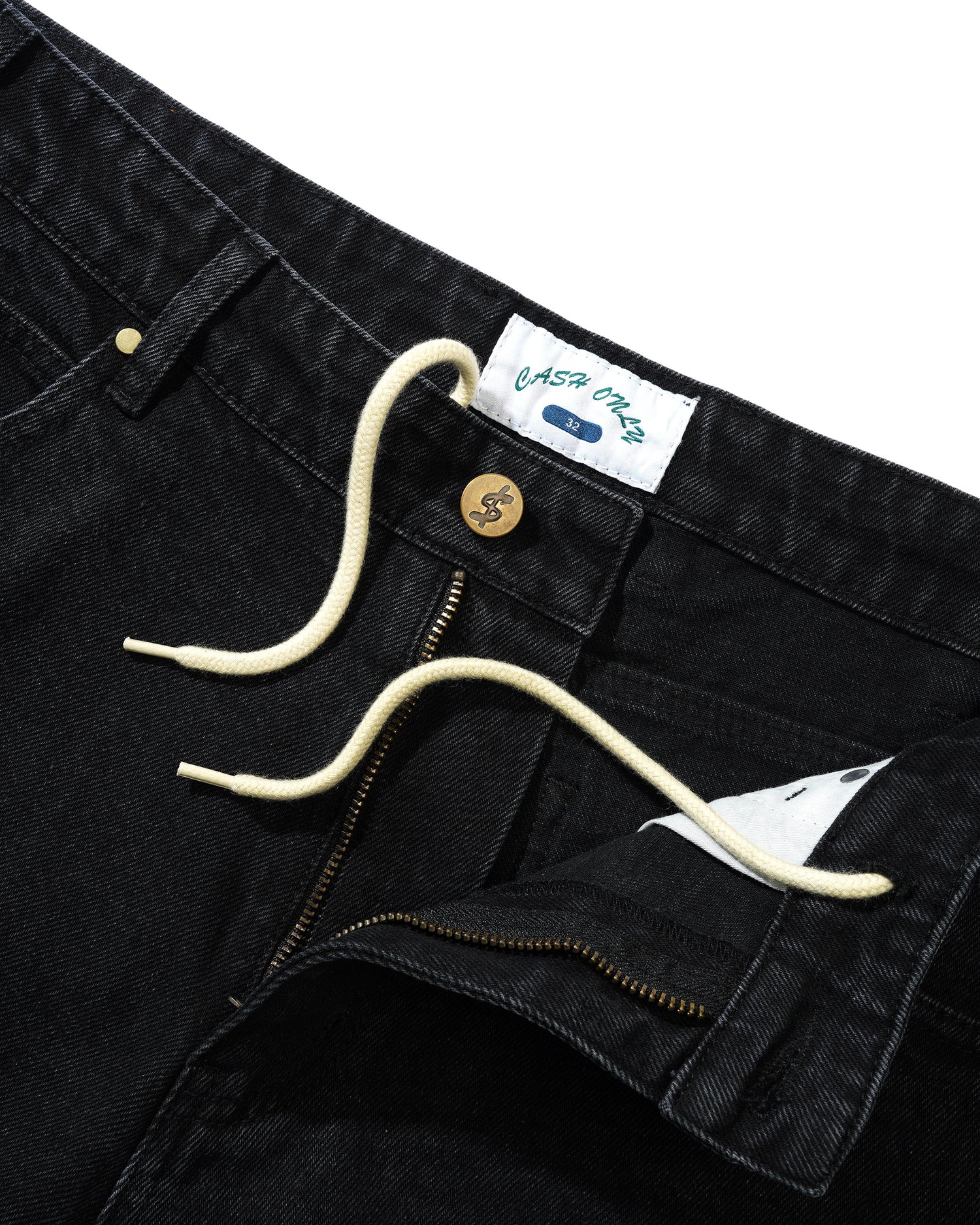 Bone Denim Jeans, Black