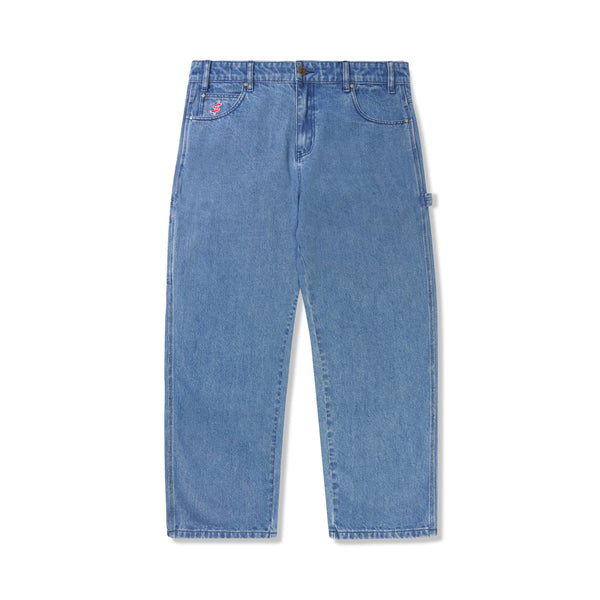 Cash Only Bone Denim Jeans, Streaky Indigo