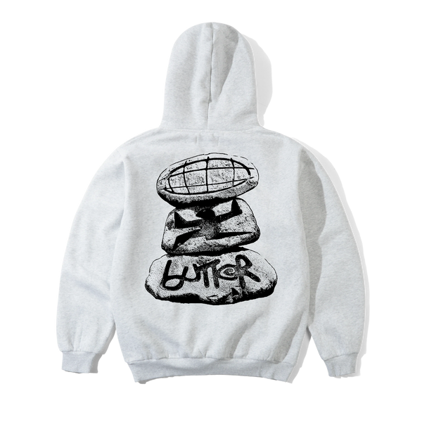Butter Goods Boulder Terrain Pullover Hood, Ash