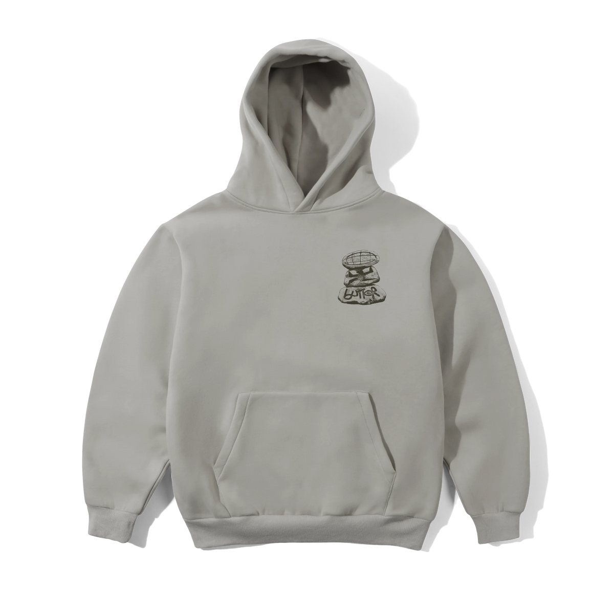 Boulder Terrain Pullover Hood, Dust