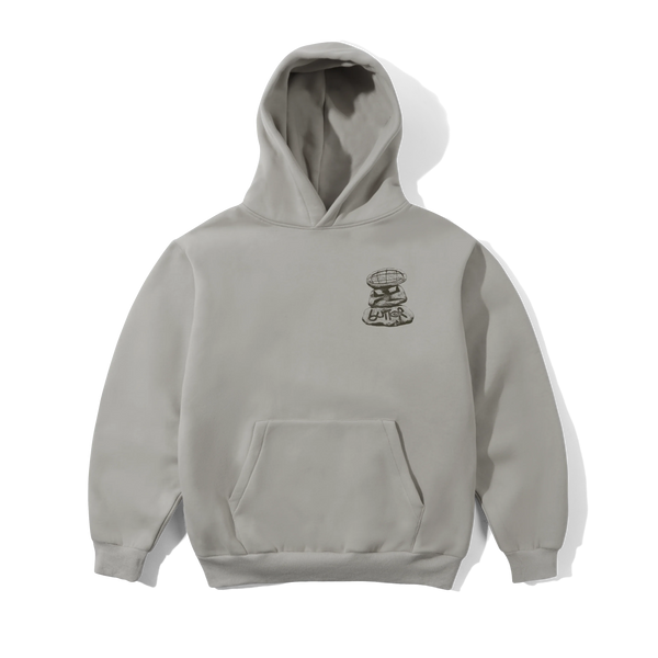 Butter Goods Boulder Terrain Pullover Hood, Dust