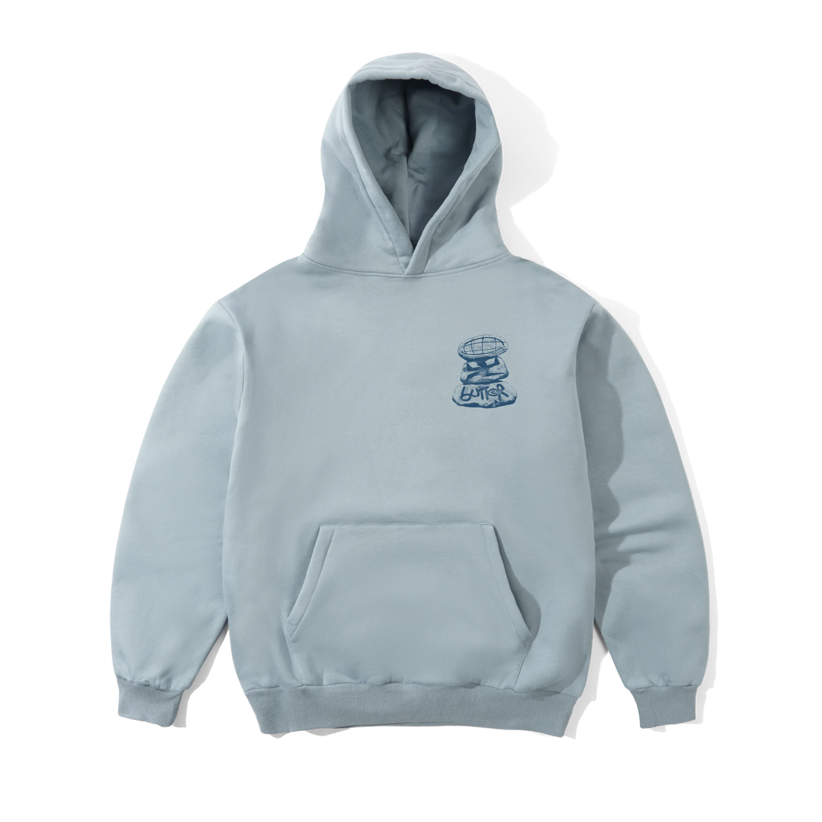 Boulder Terrain Pullover Hood, Ice