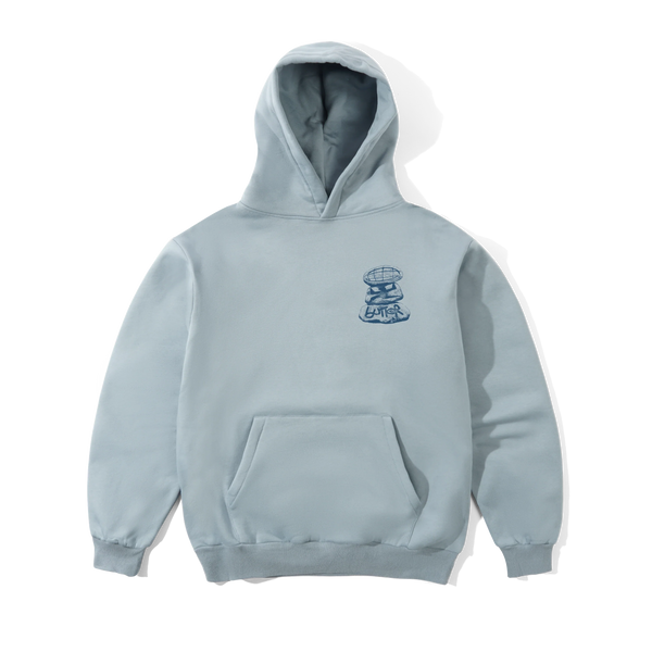 Butter Goods Boulder Terrain Pullover Hood, Ice