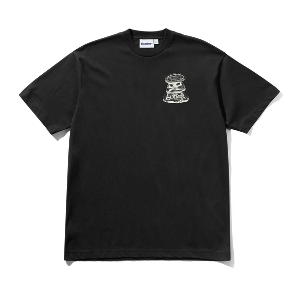 Butter Goods Boulder Terrain Tee, Black
