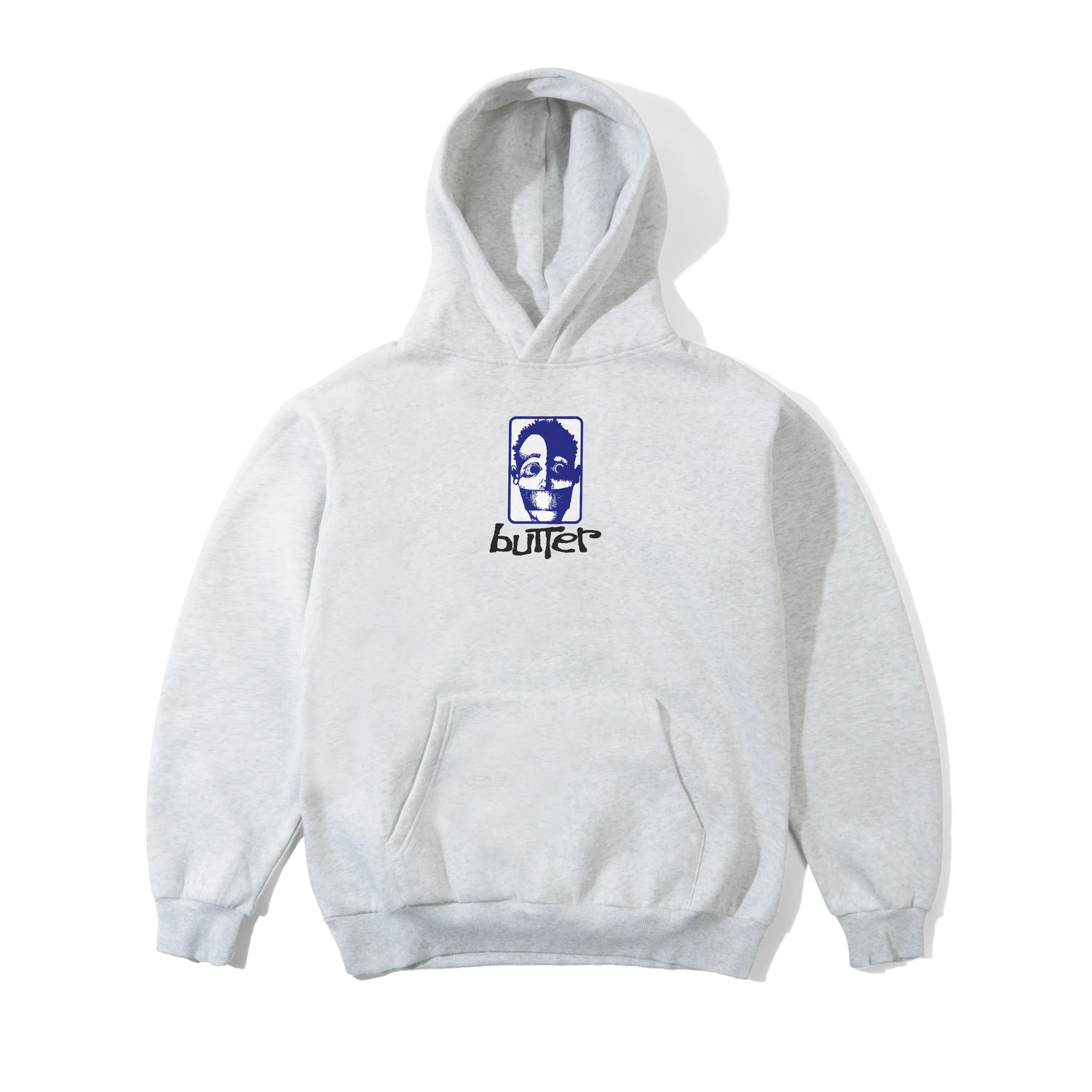 Bound Pullover Hood, Ash