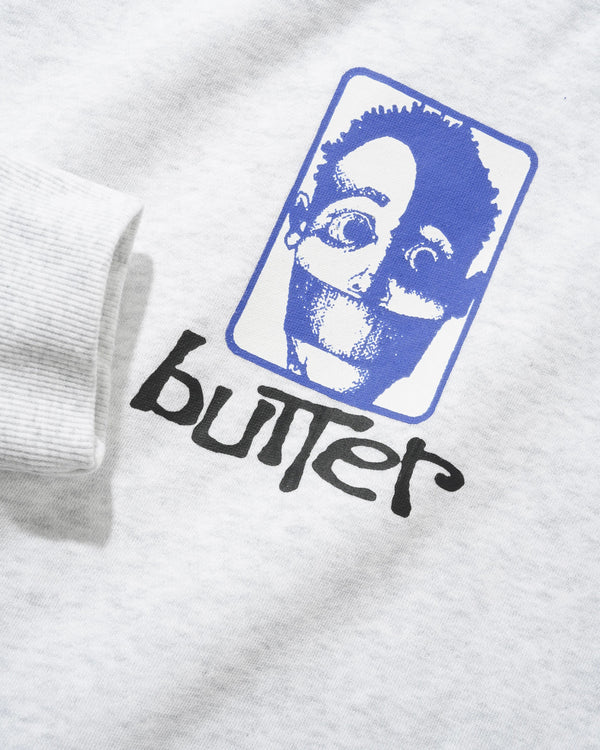 Butter Goods Bound Pullover Hood, Ash