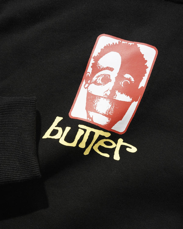Butter Goods Bound Pullover Hood, Black