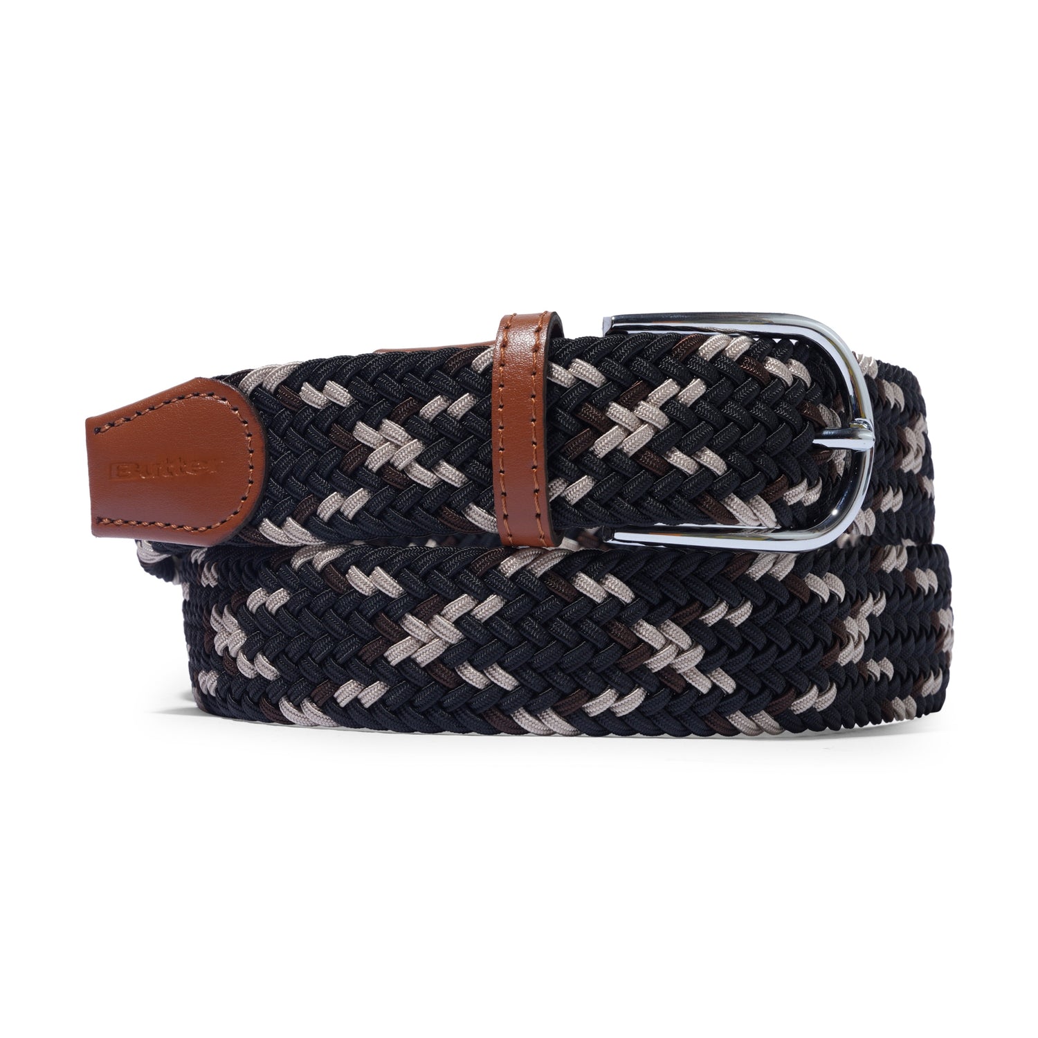 Braided Belt, Black