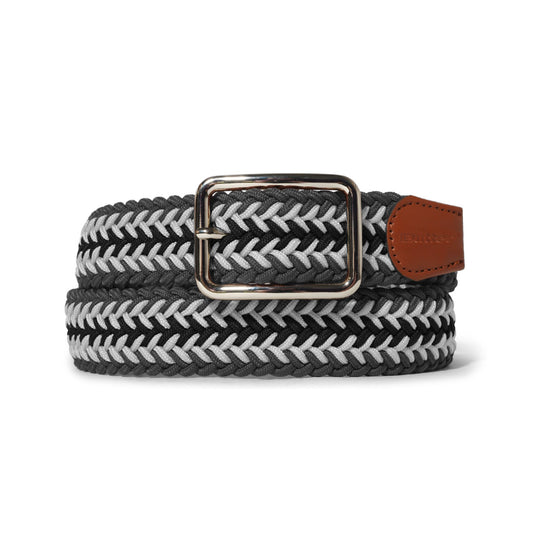 Braided Belt, Charcoal