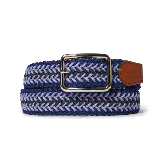 Braided Belt, Navy