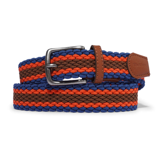 Braided Belt, Navy