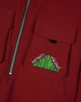 Equipment Running Pullover Jacket, Red
