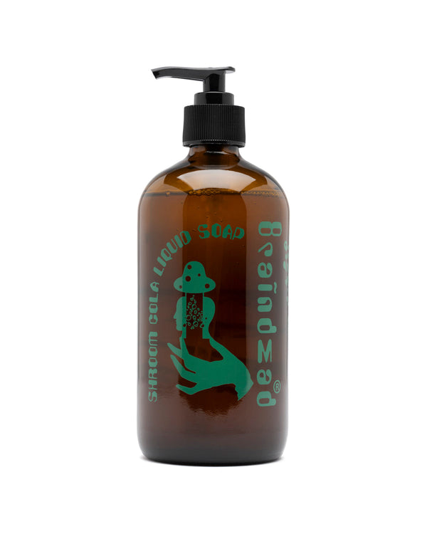 Brain Dead Shroom Cola Liquid Castile Soap, Green