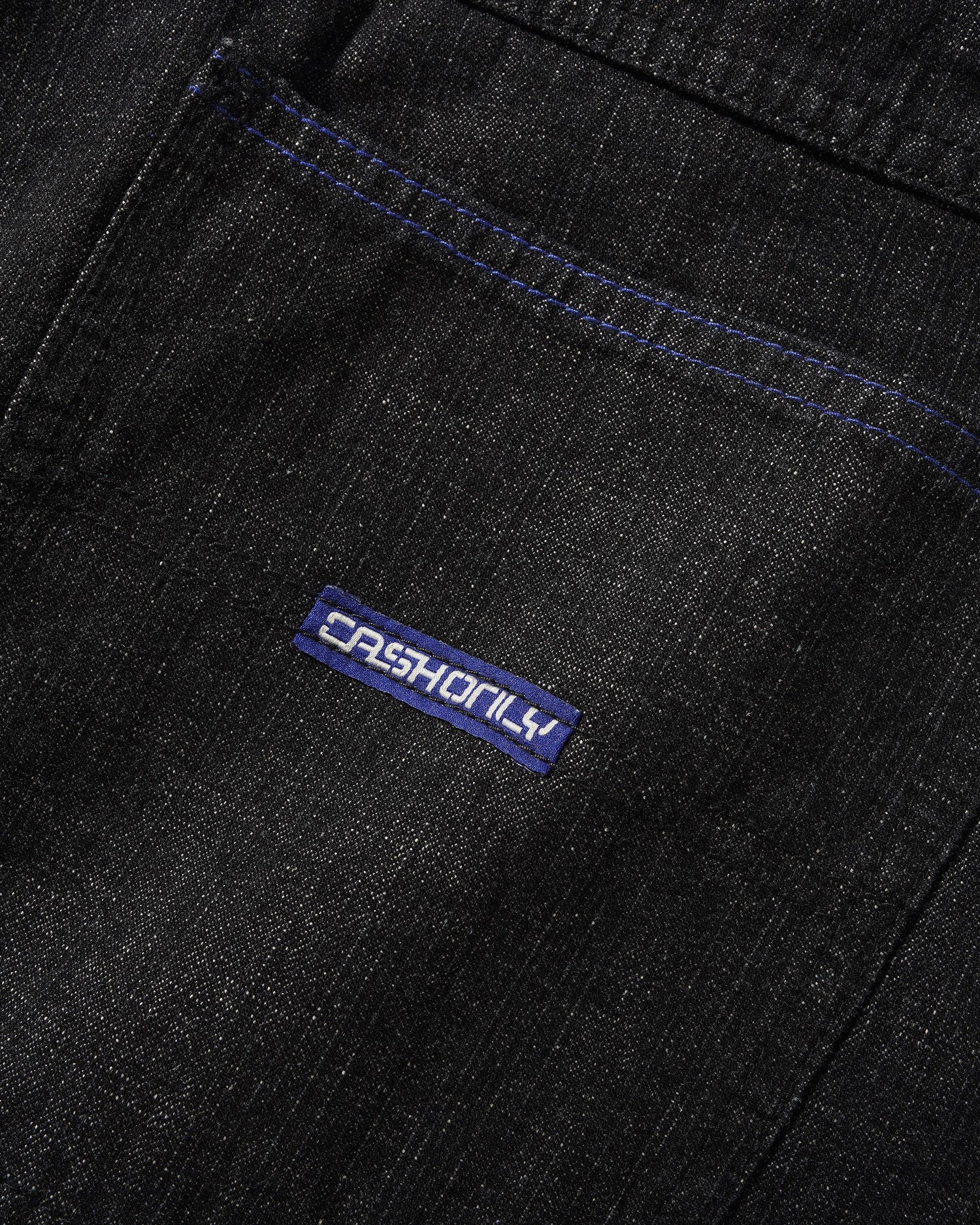 Break Denim Jeans, Streaky Black