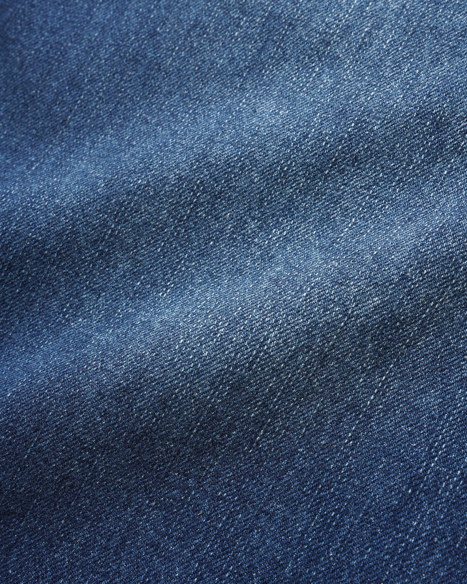 Break Denim Jeans, Washed Slub Blue
