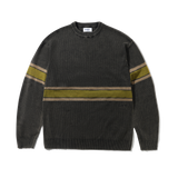 Break Knit Sweater, Washed Black