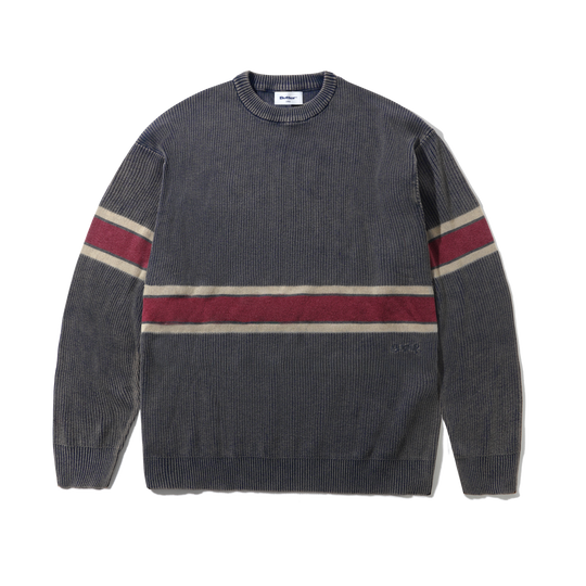 Break Knit Sweater, Washed Navy
