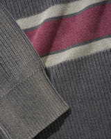 Break Knit Sweater, Washed Navy