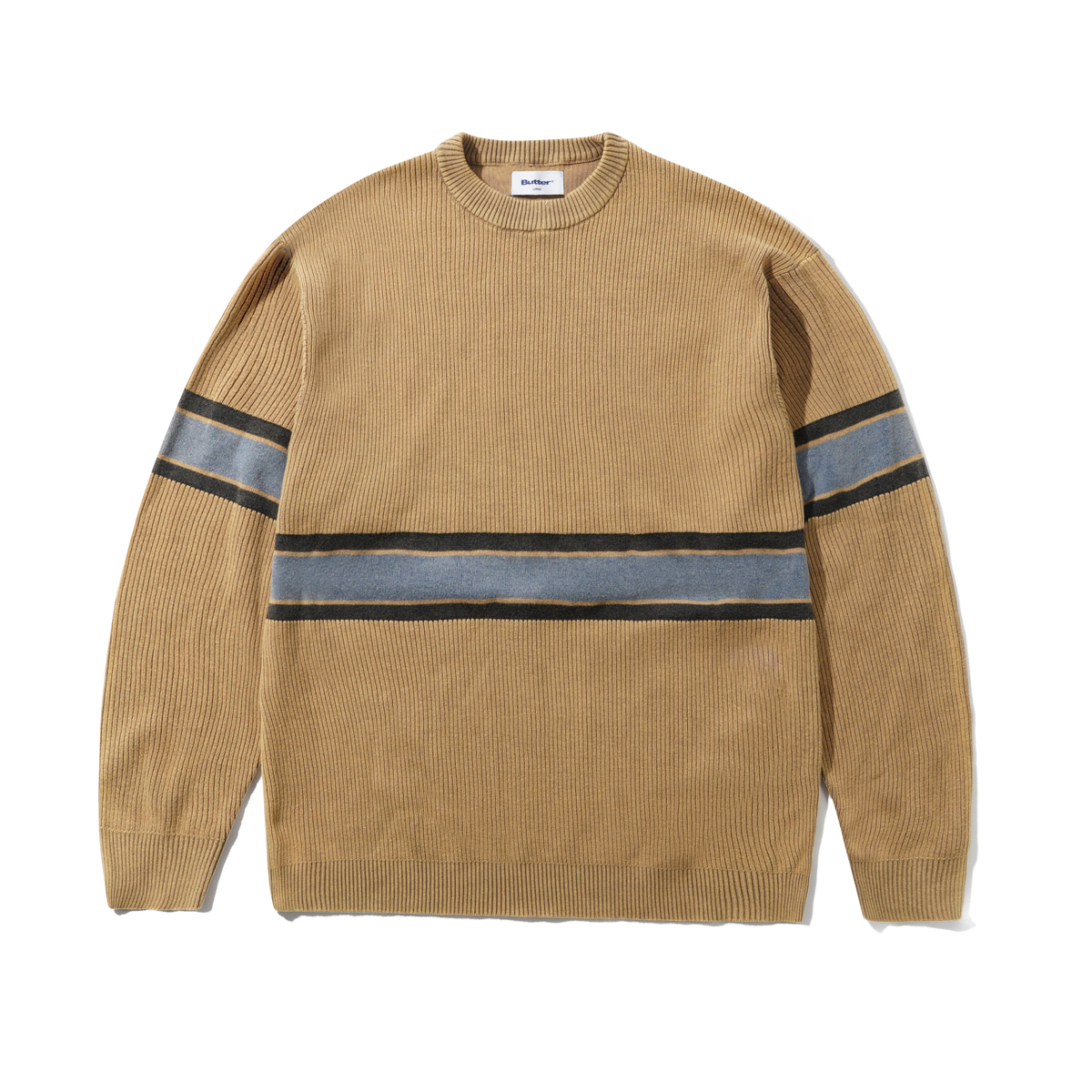 Break Knit Sweater, Washed Tan
