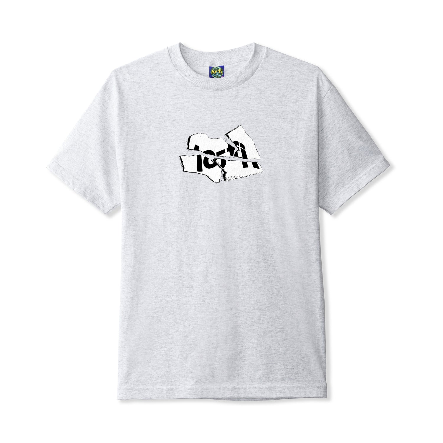 Broken Logo Tee, Ash