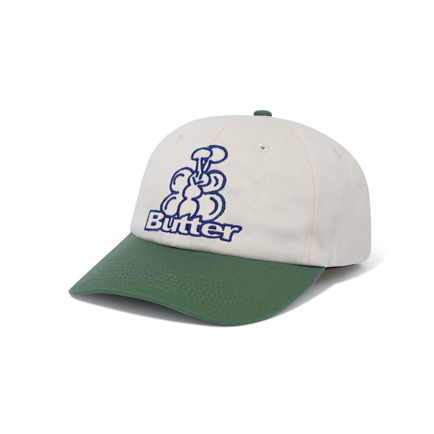 Bugs 6 Panel Cap, Natural / Forest