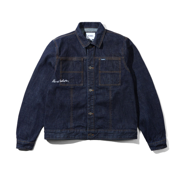 Butter Goods Bull Selvedge Denim Jacket, Raw Indigo