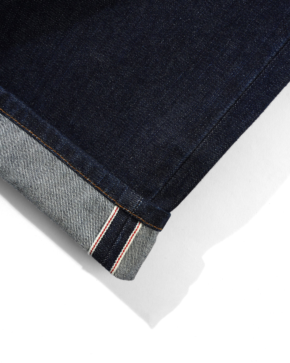 Bull Selvedge Denim Jeans, Raw Indigo