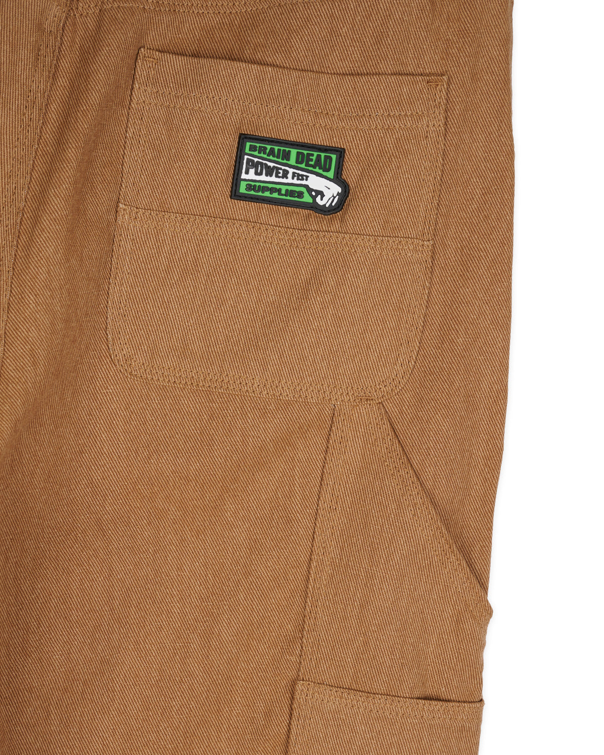 Bull Denim Double Knee Utility Pant, Brown