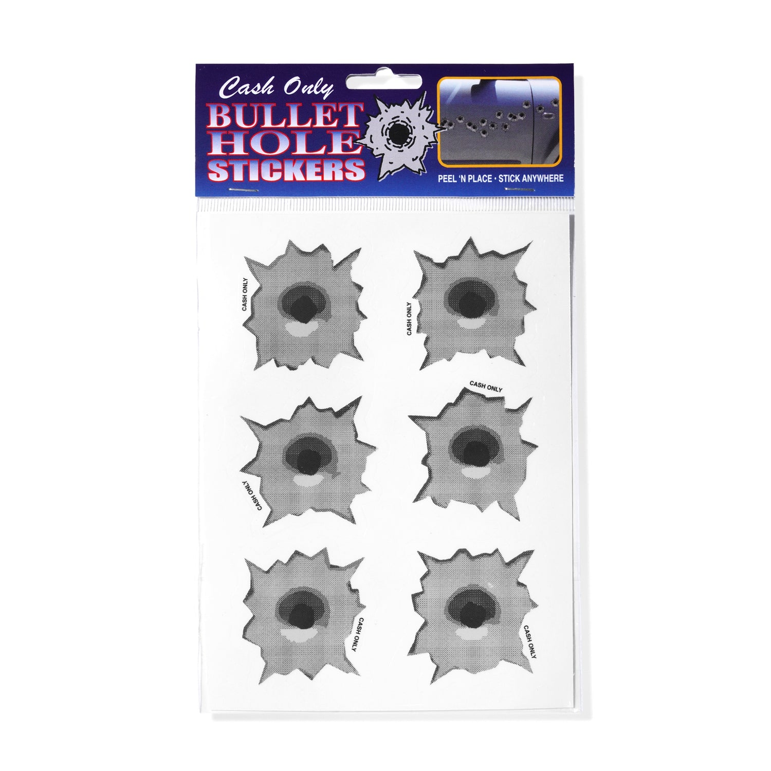 Bullet Hole Stickers
