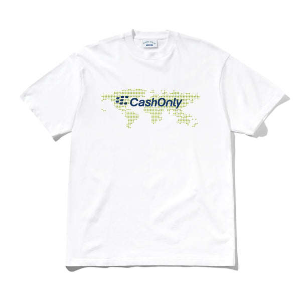 Cash Only Business Tee, White