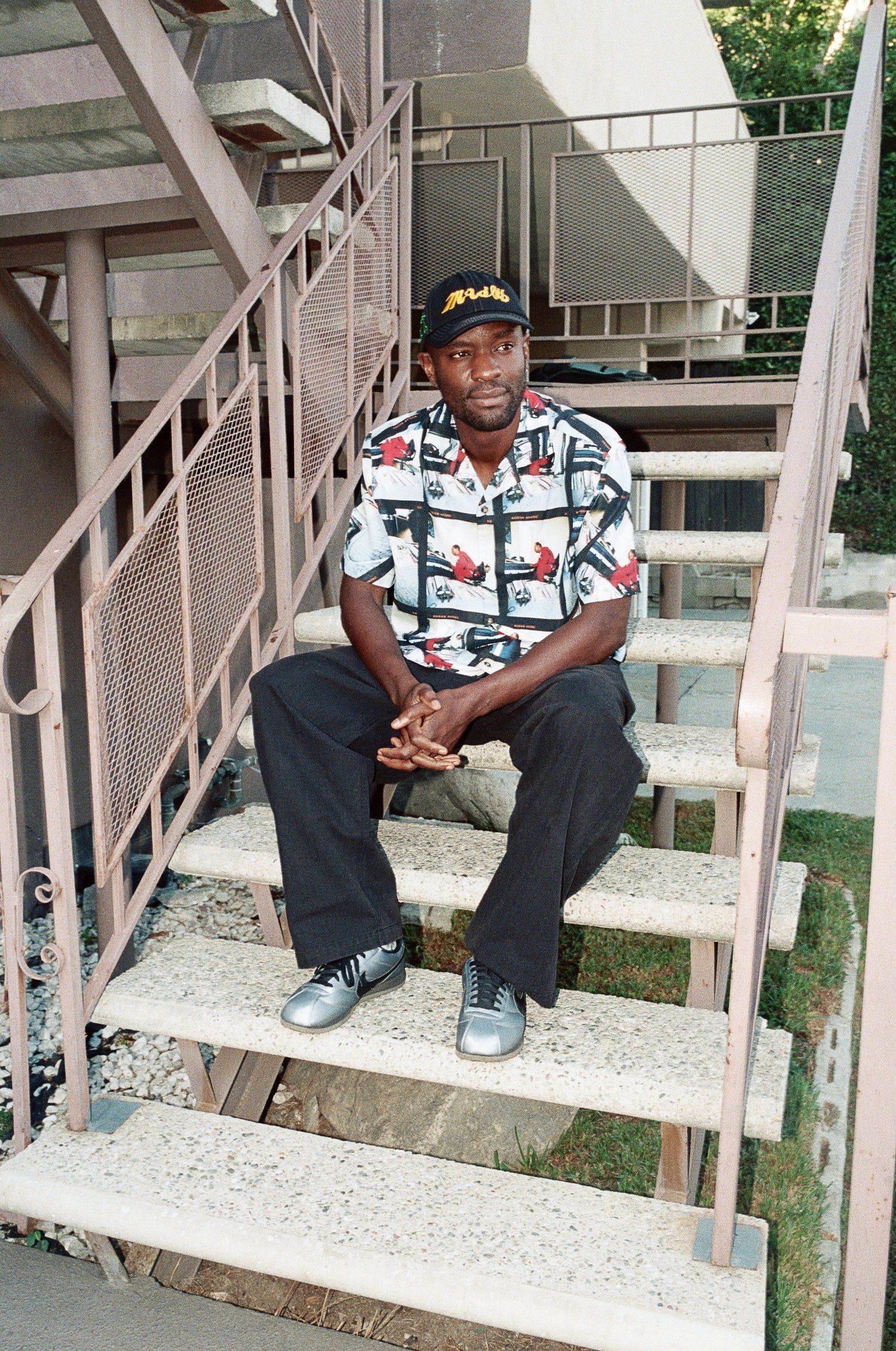 Bomb Shelter Rayon Shirt, Multi