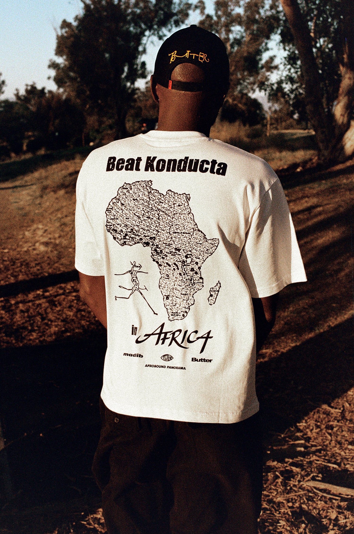 Africa Tee, White