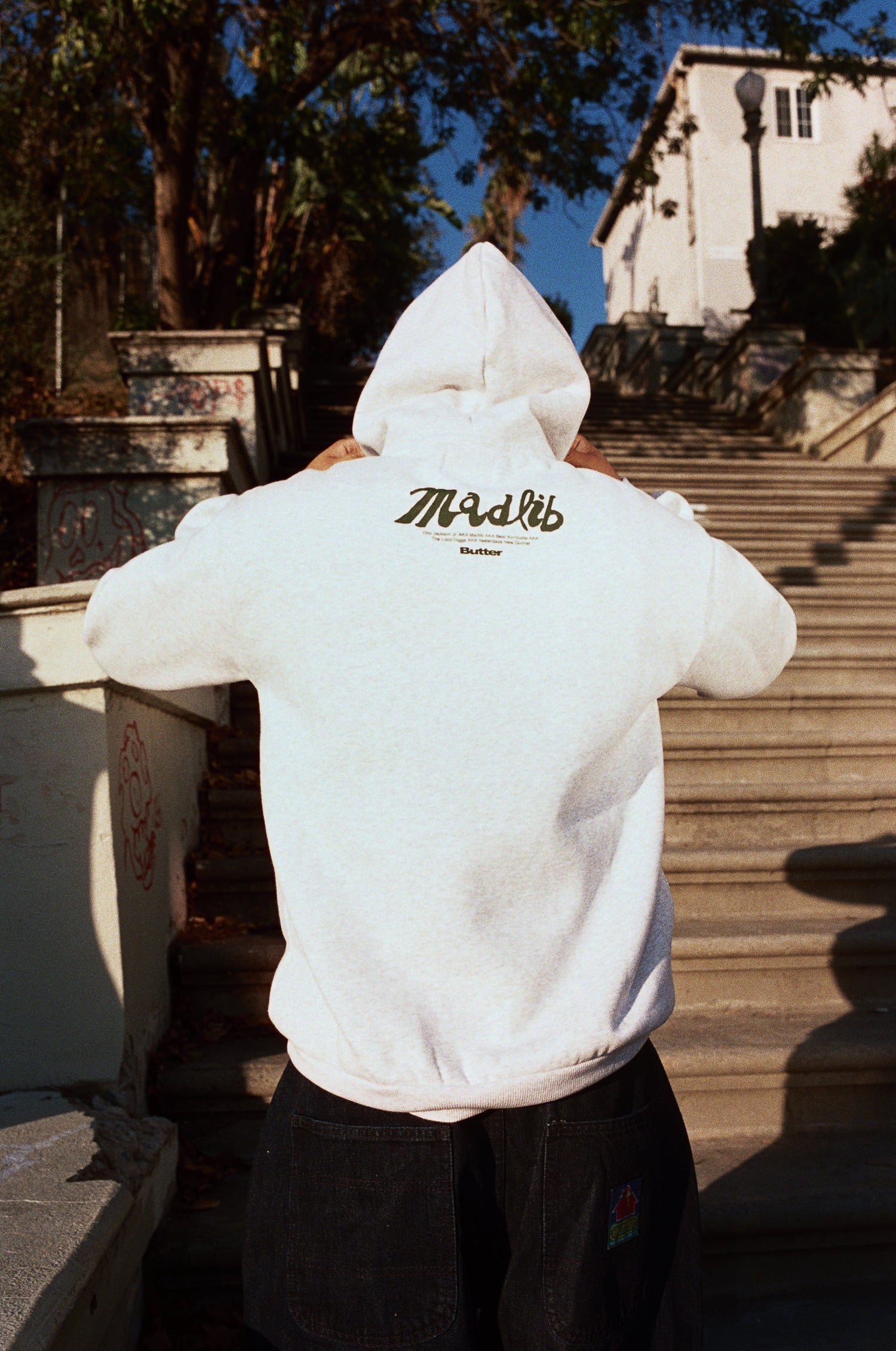 Madlib Pullover Hood, Ash