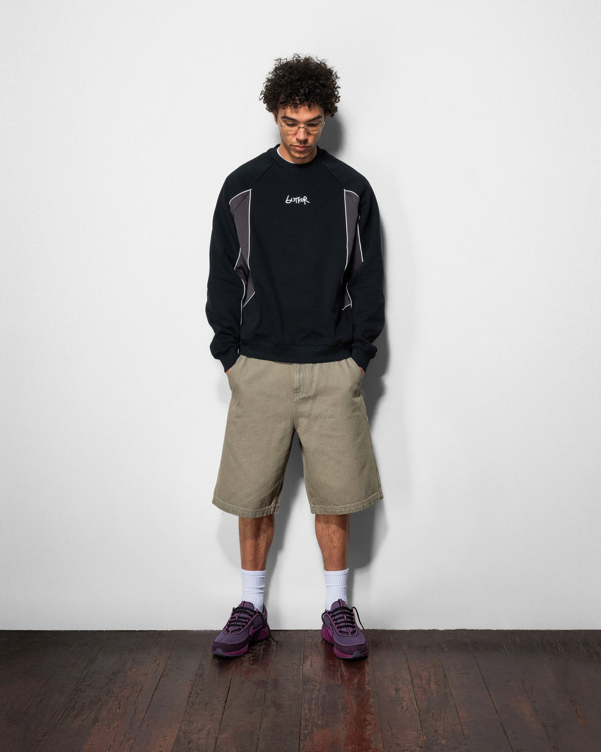 Work Shorts, Washed Black
