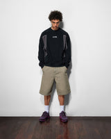 Tread Crewneck, Black / Charcoal