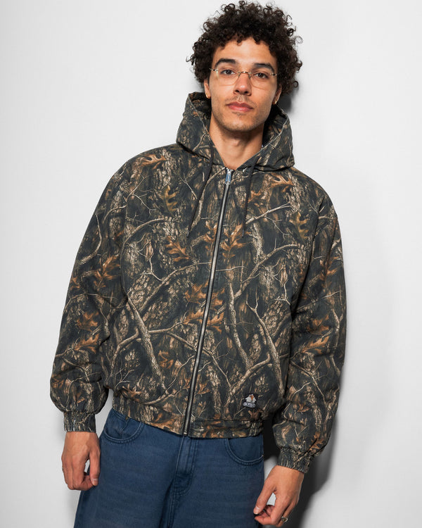 Butter Goods Insulated Work Jacket, Forest Camo