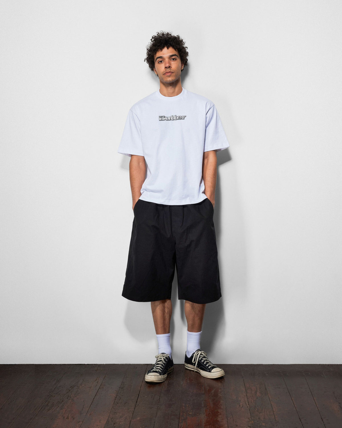 Alloy Logo Tee, White