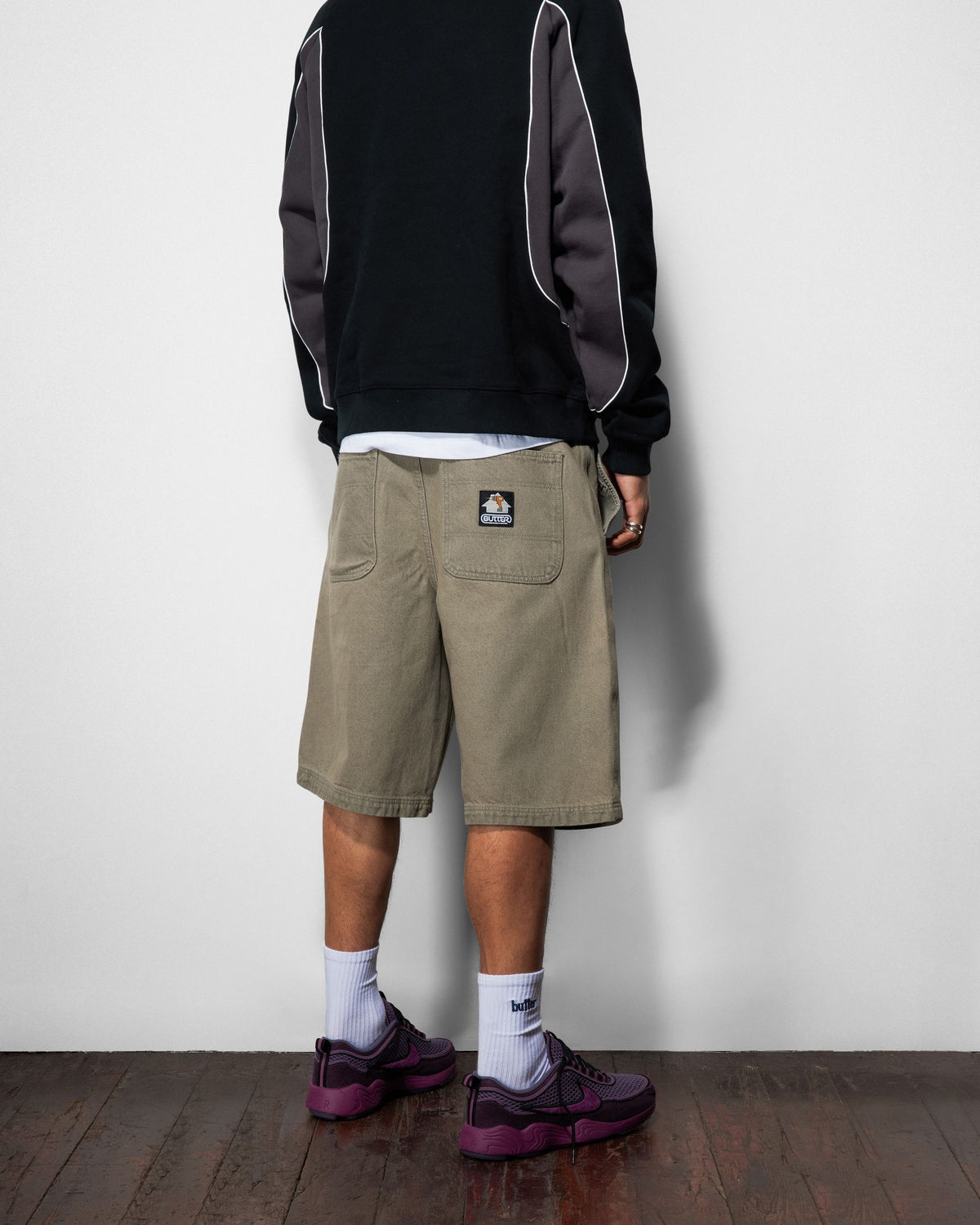 Work Shorts, Washed Black