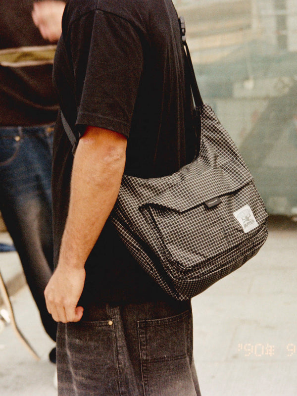 Butter Goods Cordura Crossbody Bag, Black